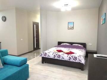 Фото номера Апартаменты Апартаменты VIP studio in the center, Ohmatdet, KPI г. Киев 10