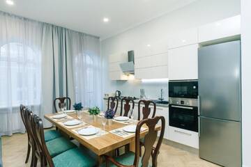 Фото номера Апартаменты с 3 спальнями Апартаменты V&amp;V luxury apartments (Arena City,Maydan) г. Киев 6