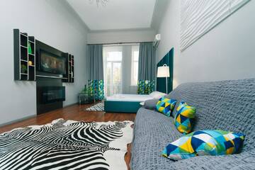 Фото номера Апартаменты с 1 спальней Апартаменты V&amp;V luxury apartments (Arena City,Maydan) г. Киев 8