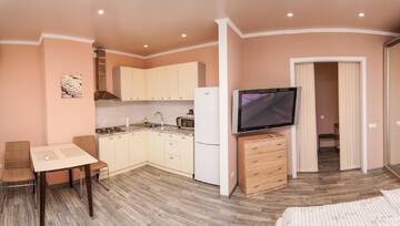 Фото номера Улучшенные апартаменты Апартаменты Cozy apartment in a new building close to the downtown г. Киев 16