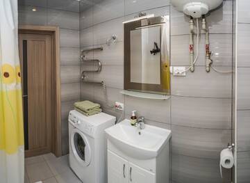 Фото номера Улучшенные апартаменты Апартаменты Cozy apartment in a new building close to the downtown г. Киев 19