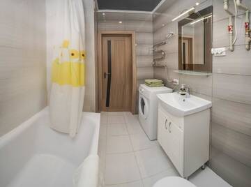 Фото номера Улучшенные апартаменты Апартаменты Cozy apartment in a new building close to the downtown г. Киев 7