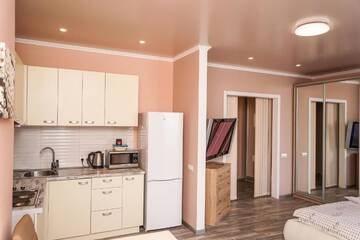 Фото номера Улучшенные апартаменты Апартаменты Cozy apartment in a new building close to the downtown г. Киев 31