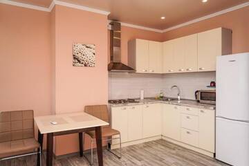 Фото номера Улучшенные апартаменты Апартаменты Cozy apartment in a new building close to the downtown г. Киев 38