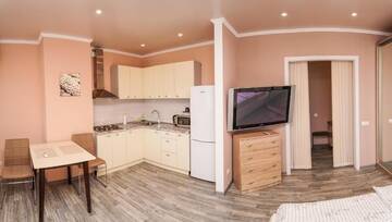Фото номера Улучшенные апартаменты Апартаменты Cozy apartment in a new building close to the downtown г. Киев 35