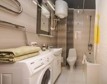 Фото номера Улучшенные апартаменты Апартаменты Cozy apartment in a new building close to the downtown г. Киев 32