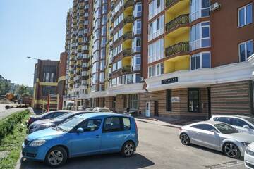 Фото номера Улучшенные апартаменты Апартаменты Cozy apartment in a new building close to the downtown г. Киев 10