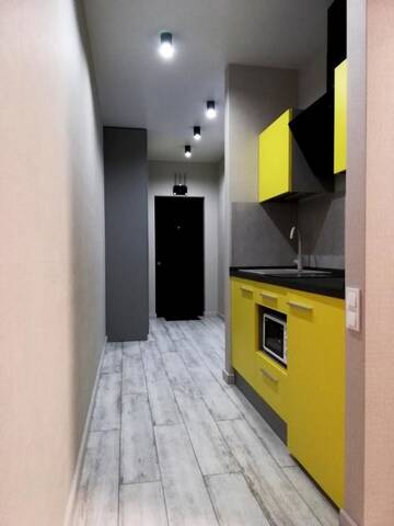 Фото номера Улучшенные апартаменты с видом на озеро Апартаменты Solo Apartment Kamenskaya г. Киев 6