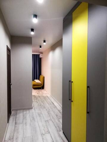 Фото номера Улучшенные апартаменты с видом на озеро Апартаменты Solo Apartment Kamenskaya г. Киев 8