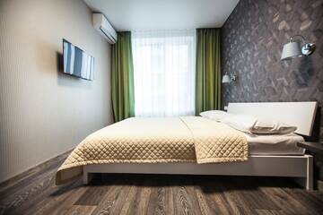 Фото номера Номер-студио Апартаменты Solo Apartment Kamenskaya г. Киев 5