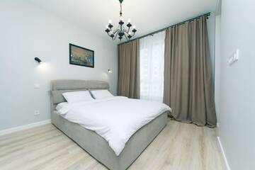 Фото номера Апартаменты с 1 спальней Апартаменты Apartments near metro Slavutich г. Киев 12
