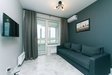 Фото номера Апартаменты с 1 спальней Апартаменты Apartments near metro Slavutich г. Киев 19