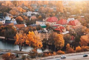 Фото номера Апартаменты с 1 спальней Апартаменты Apartments near metro Slavutich г. Киев 17