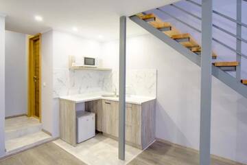 Фото номера Двухместный номер с 1 кроватью и балконом Отель Grand Apartments г. Киев 18