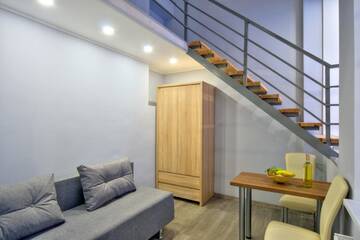 Фото номера Двухместный номер с 1 кроватью Отель Grand Apartments г. Киев 3
