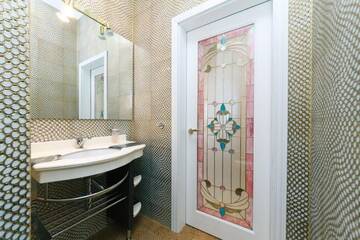 Фото номера Апартаменты Апартаменты Panoramic luxury apartments with Jacuzzi Obolonskaya embankment г. Киев 51
