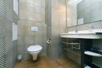 Фото номера Апартаменты Апартаменты Panoramic luxury apartments with Jacuzzi Obolonskaya embankment г. Киев 61