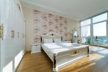 Фото номера Апартаменты Апартаменты Panoramic luxury apartments with Jacuzzi Obolonskaya embankment г. Киев 65