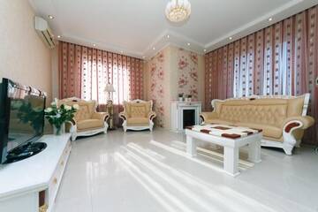 Фото номера Апартаменты Апартаменты Panoramic luxury apartments with Jacuzzi Obolonskaya embankment г. Киев 67