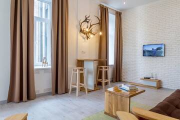 Фото номера Апартаменты с 1 спальней Отель Idea Design Apart-Hotel г. Киев 4