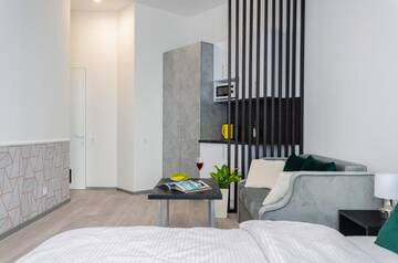 Фото номера Апартаменты Апартаменты Smart Apartment near Railway Station on 25 floor Kvartet 3C г. Киев 33