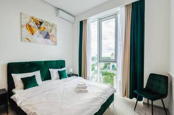Фото номера Апартаменты Апартаменты Smart Apartment near Railway Station on 25 floor Kvartet 3C г. Киев 34