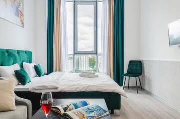 Фото номера Апартаменты Апартаменты Smart Apartment near Railway Station on 25 floor Kvartet 3C г. Киев 31