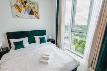 Фото номера Апартаменты Апартаменты Smart Apartment near Railway Station on 25 floor Kvartet 3C г. Киев 6
