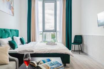 Фото номера Апартаменты Апартаменты Smart Apartment near Railway Station on 25 floor Kvartet 3C г. Киев 8