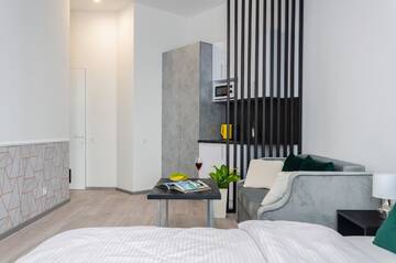 Фото номера Апартаменты Апартаменты Smart Apartment near Railway Station on 25 floor Kvartet 3C г. Киев 13