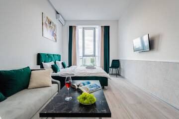Фото номера Апартаменты Апартаменты Smart Apartment near Railway Station on 25 floor Kvartet 3C г. Киев 9