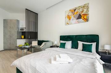 Фото номера Апартаменты Апартаменты Smart Apartment near Railway Station on 25 floor Kvartet 3C г. Киев 11