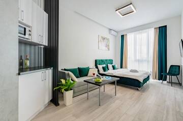 Фото номера Апартаменты Апартаменты Smart Apartment near Railway Station on 25 floor Kvartet 3C г. Киев 23