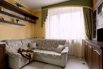 Фото номера Апартаменты Апартаменты 1BR apartment in the old city center (Kyïv) г. Киев 8