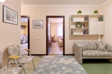 Фото номера Апартаменты Апартаменты 1BR apartment in the old city center (Kyïv) г. Киев 57