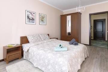 Фото номера Апартаменты Апартаменты 1BR apartment in the old city center (Kyïv) г. Киев 18