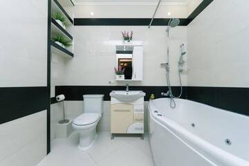Фото номера Апартаменты с 3 спальнями Апартаменты Spacious Apartments with 3 bedrooms Obolon Metro Minsk г. Киев 66