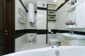 Фото номера Апартаменты с 3 спальнями Апартаменты Spacious Apartments with 3 bedrooms Obolon Metro Minsk г. Киев 32
