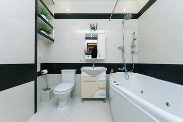 Фото номера Апартаменты с 3 спальнями Апартаменты Spacious Apartments with 3 bedrooms Obolon Metro Minsk г. Киев 33