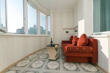 Фото номера Апартаменты с 3 спальнями Апартаменты Spacious Apartments with 3 bedrooms Obolon Metro Minsk г. Киев 39