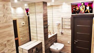 Фото номера Апартаменты с 1 спальней Апартаменты Sauna, Big Jacuzzi , Khreshchatyk apartments г. Киев 58