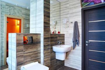 Фото номера Апартаменты с 1 спальней Апартаменты Sauna, Big Jacuzzi , Khreshchatyk apartments г. Киев 60