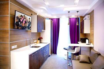 Фото номера Апартаменты с 1 спальней Апартаменты Sauna, Big Jacuzzi , Khreshchatyk apartments г. Киев 82