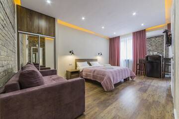 Фото номера Апартаменты с 1 спальней Апартаменты Kyiv Opera Loft г. Киев 8
