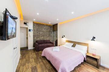 Фото номера Апартаменты с 1 спальней Апартаменты Kyiv Opera Loft г. Киев 71