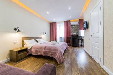 Фото номера Апартаменты с 1 спальней Апартаменты Kyiv Opera Loft г. Киев 75
