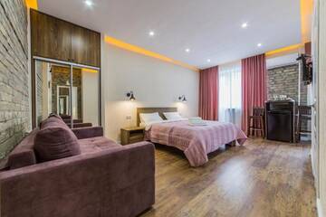 Фото номера Апартаменты с 1 спальней Апартаменты Kyiv Opera Loft г. Киев 76