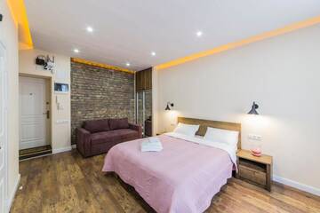 Фото номера Апартаменты с 1 спальней Апартаменты Kyiv Opera Loft г. Киев 72