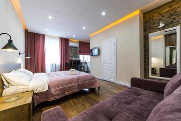 Фото номера Апартаменты с 1 спальней Апартаменты Kyiv Opera Loft г. Киев 74