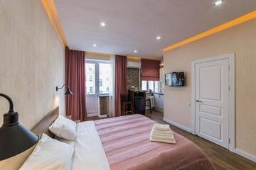 Фото номера Апартаменты с 1 спальней Апартаменты Kyiv Opera Loft г. Киев 42